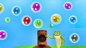 Frog Bubbles Game