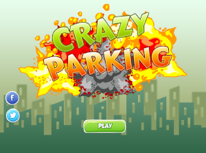 crazy parking start screen