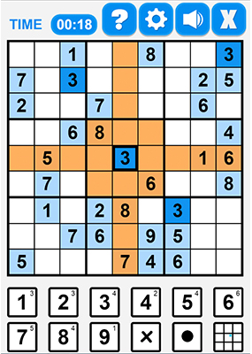 ultimate sudoku game play
