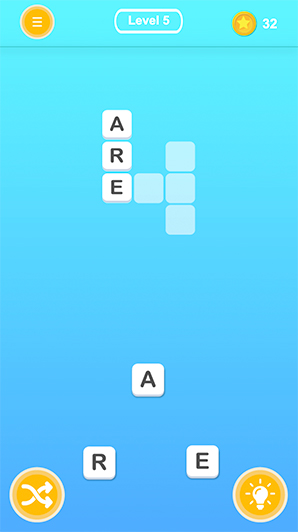 word cross game play