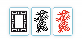 mahjong dragon tiles