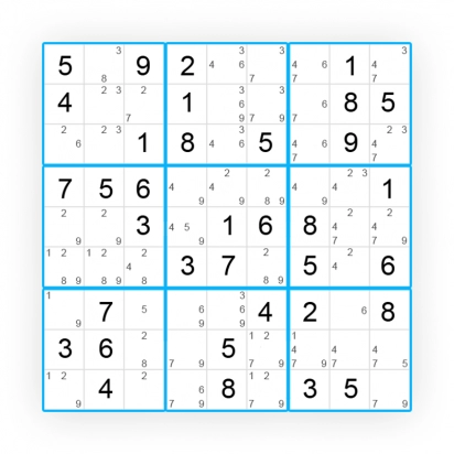 how to play sudoku pencil marks
