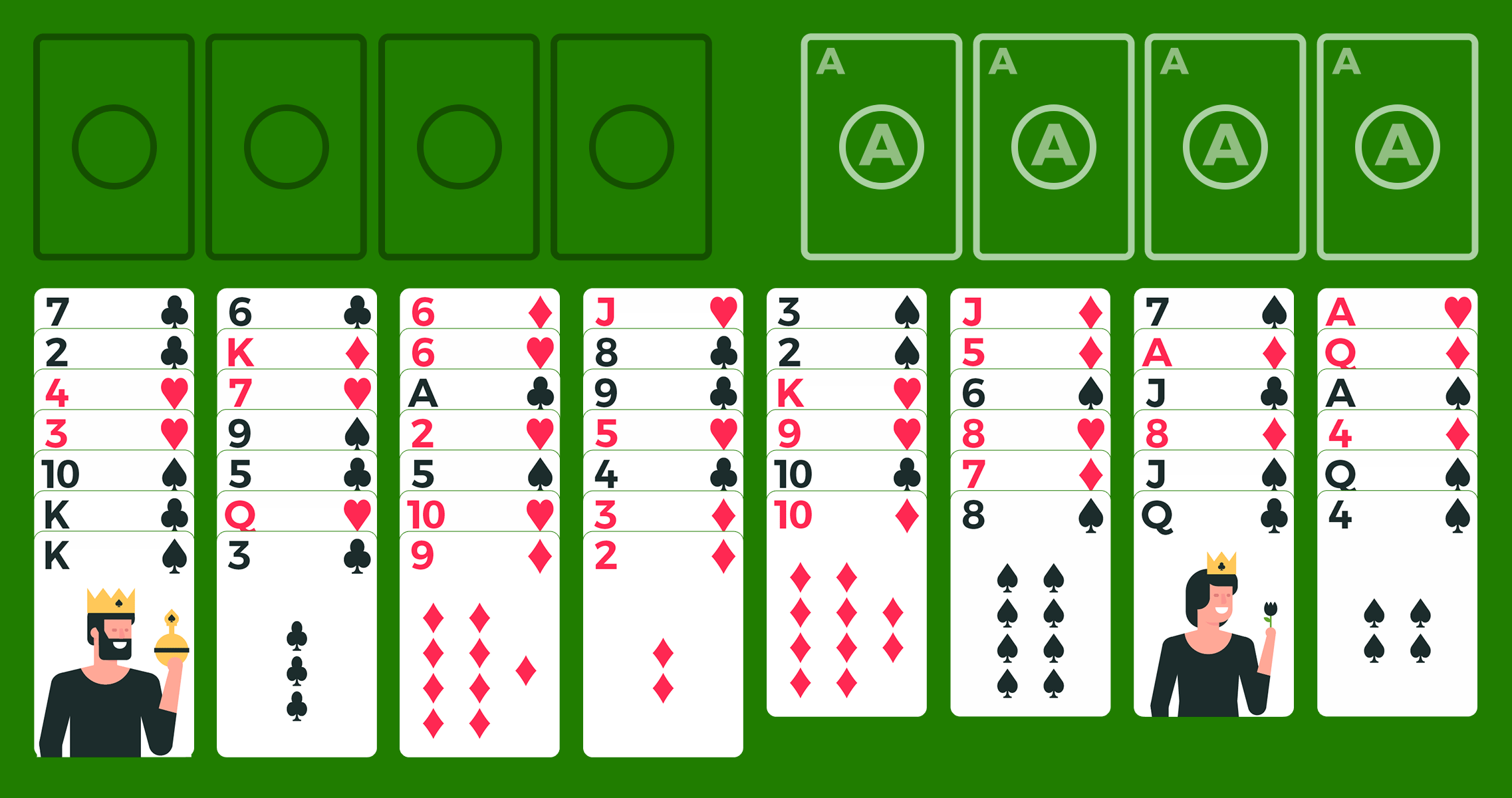 freecell solitaire rules