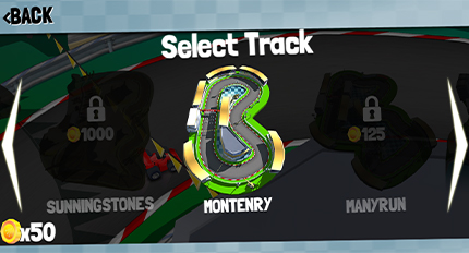 track selection