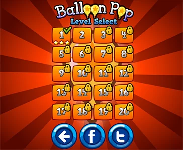 balloon pop levels