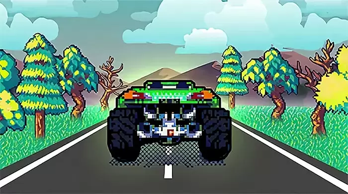 Retro Racing 3d icon